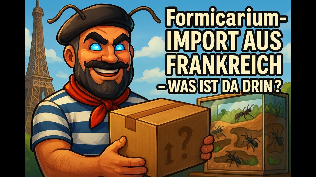 Ameisen per Post &ndash; Sicherer Versand & Ankunft einer Diacamma-Kolonie #unboxing #ants #antkeeping