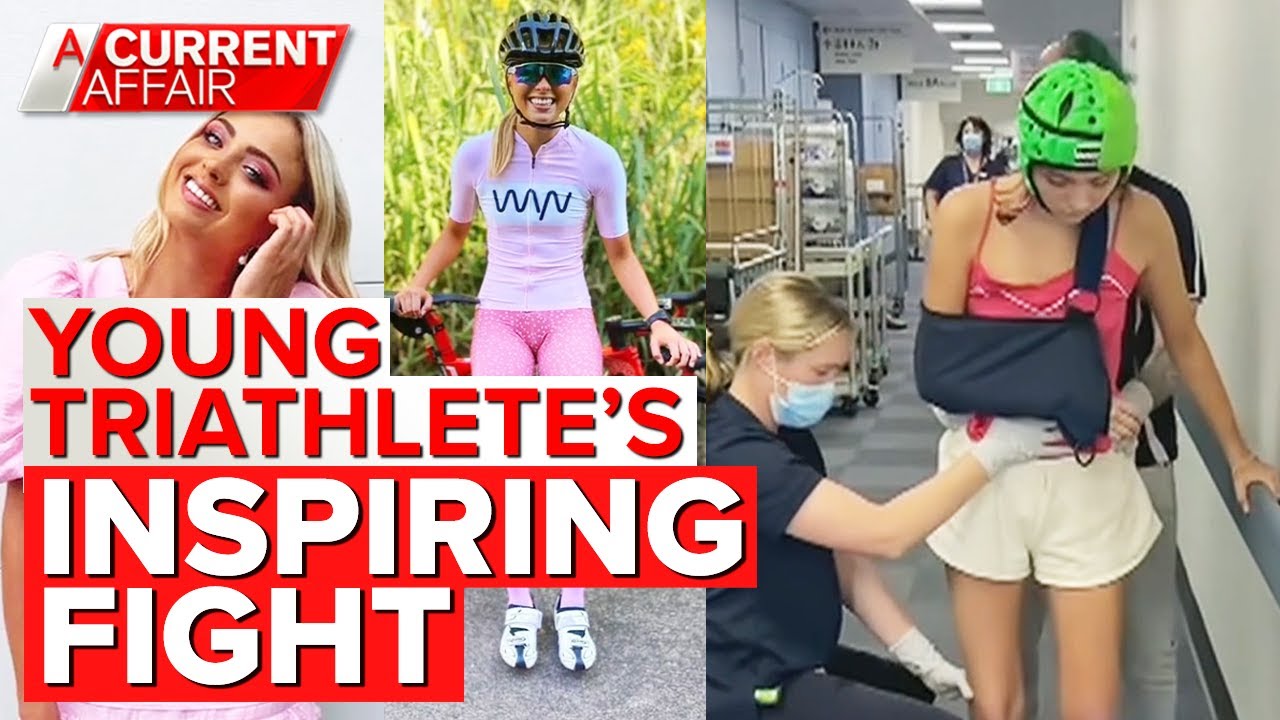 Triathlete injured in horror accident inspires a national movement | A Current Affair