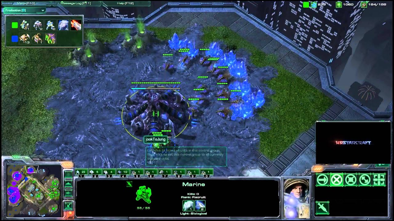 HD Starcraft 2 oGs.TheStC v JooktoJung p2/2