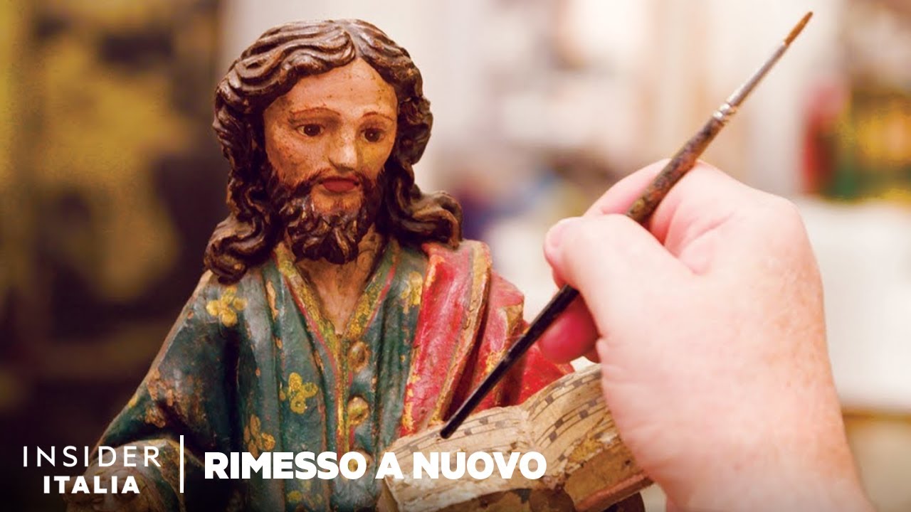 Restauro Di Una Scultura In Legno Di San Paolo Del 1700 | Rimesso A Nuovo | Insider