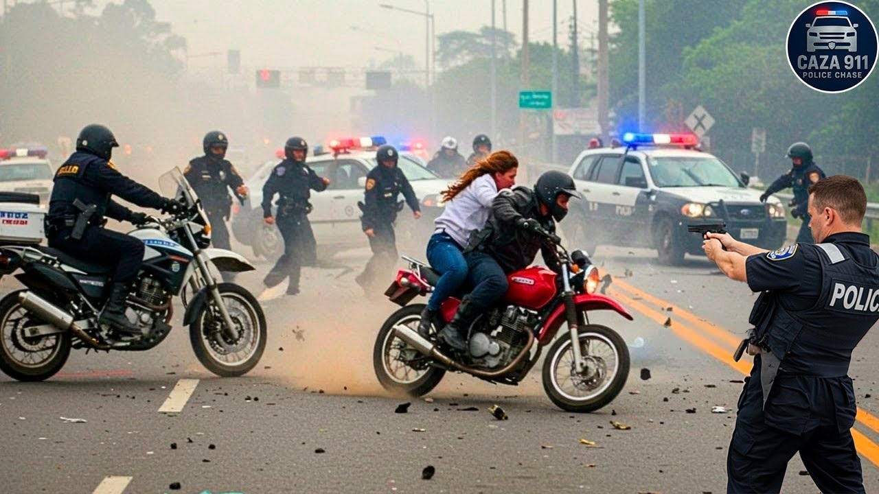 Real-Life Crime Shocking Moments & Insane High-Speed Police Chases Caught on Dashcam #165