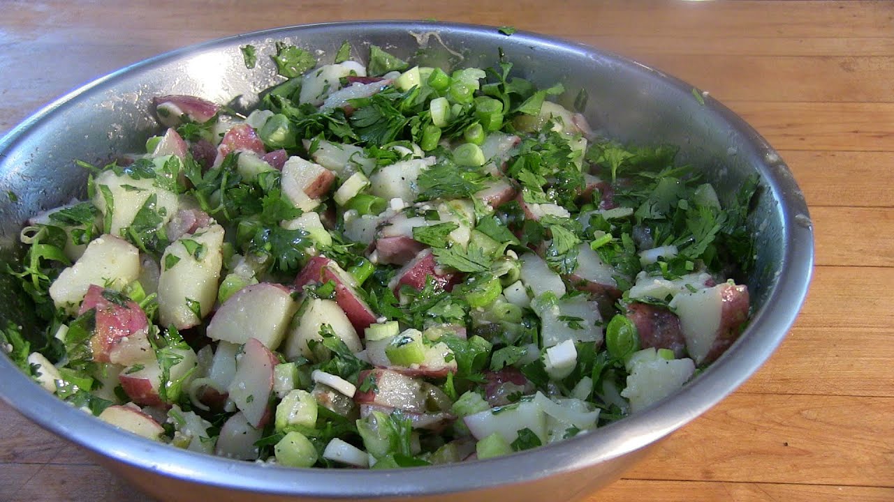 Herbaceous Healthy Potato Salad