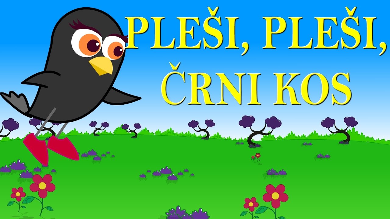 Pleši pleši črni kos | Kompilacija 13 minut | Otroška | Slovenske ljudske pesmi