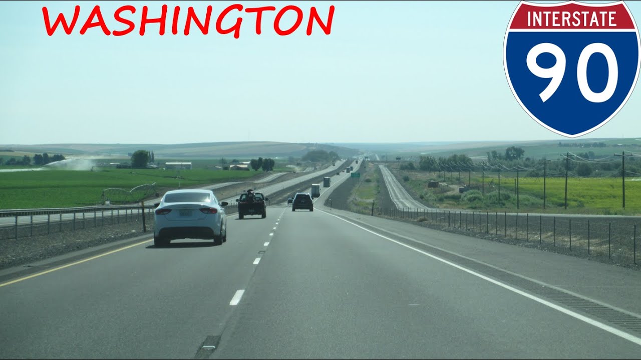 Interstate 90 - Washington eastbound [FULL LENGTH VIDEO]
