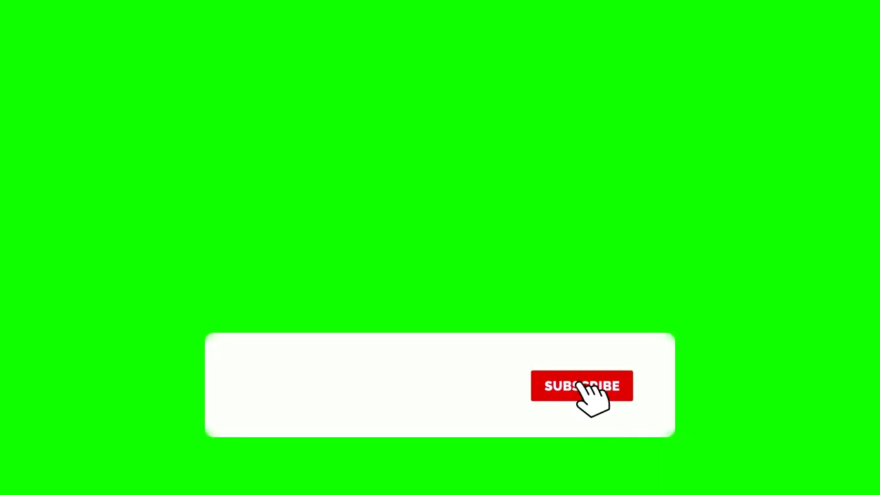 Green screen subscribe full hd
