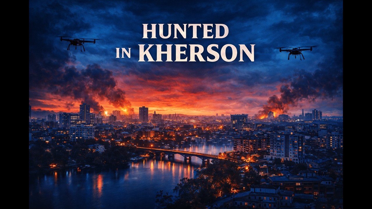 Я бежал от российских беспилотников-убийц в Херсоне