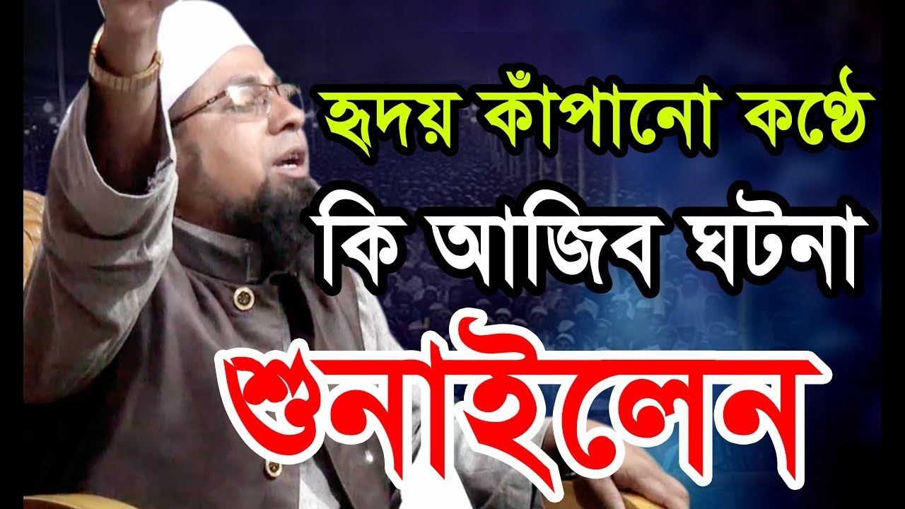 কি আজিব ঘটনা!!! শুনা মাত্রই দিল চমকে উঠে। মুফতী সাইদুর রহমান সুলতানী। bic media