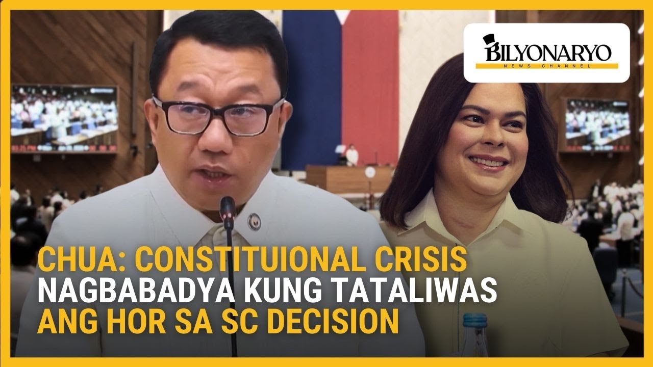 Constitutional crisis, nagbabadya sakaling hindi sundin ng Kamara ang SC sa impeachment rules