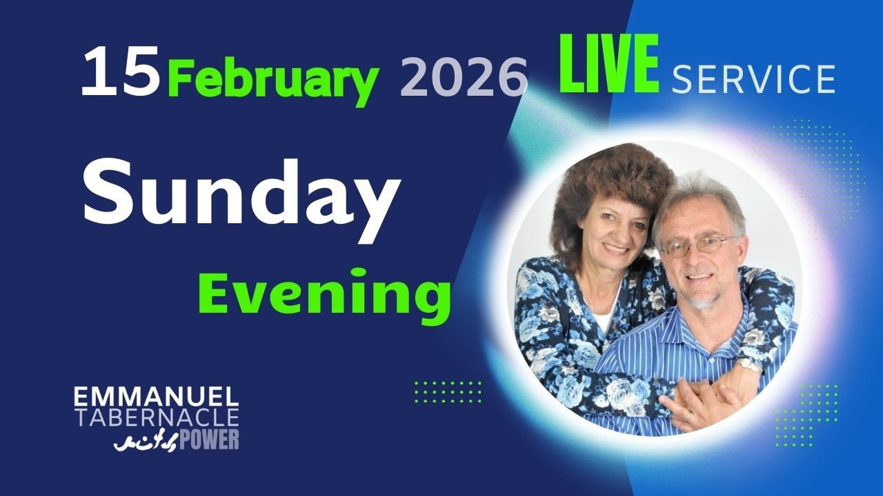 15 February 2026:  Sunday Morning Live Service