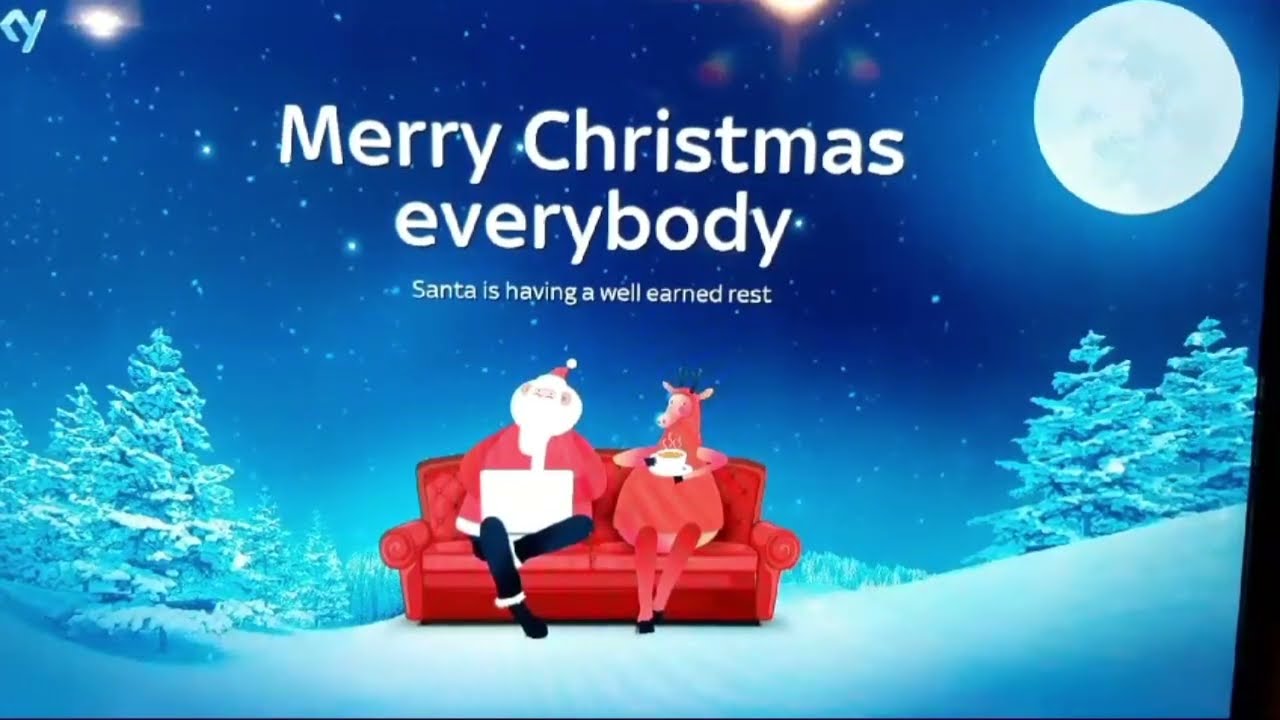 Santa delivering to London, United Kingdom.#skysantatracker