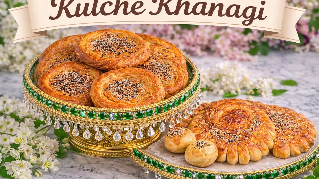 کلچه تندوری افغانی اصيل آمادگى رمضان 🌙 | Afghani Kulcha Tandoori – Traditional Homemade Bread 🫓🔥