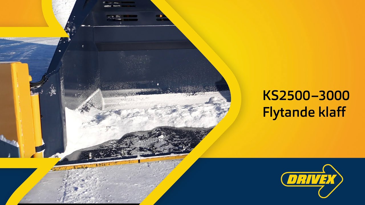 Drivex klaffskopa KS2500-3000 flytande klaff