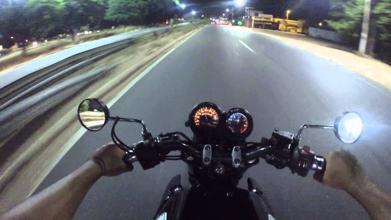 CB500 - test drive oficial! ronco monstro!