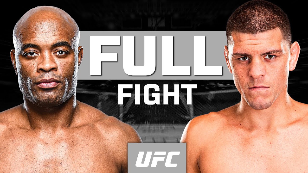 Андерсон Сильва против Ника Диаса | ПОЛНЫЙ БОЙ | UFC Classics
