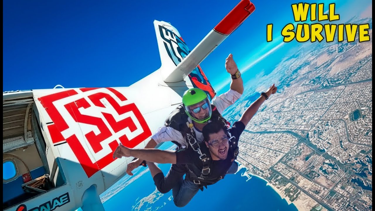 14000ft Jahaz sa jump Lga di| Skydiving gone wrong 4.2km jump