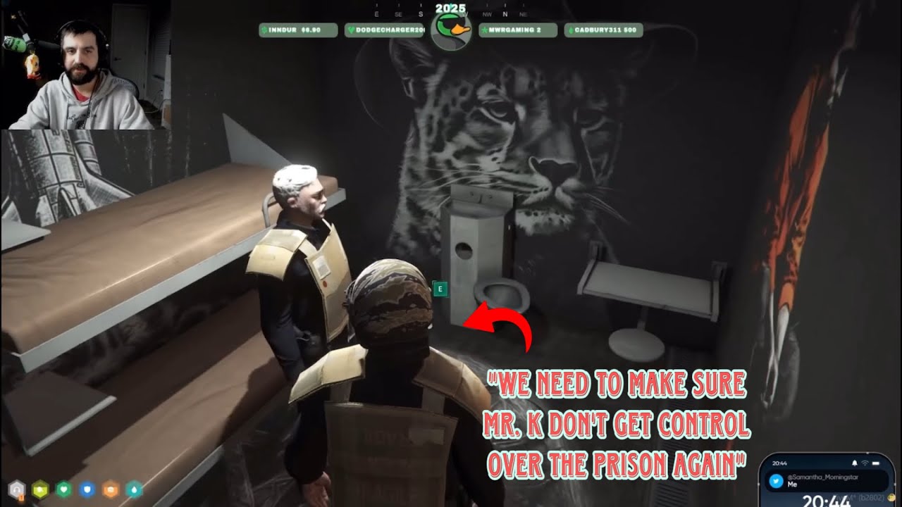 Captain Slacks & Bobby Charles Visits Mr. K’s Newly Updated K-Town Penitentiary | Nopixel 4.0