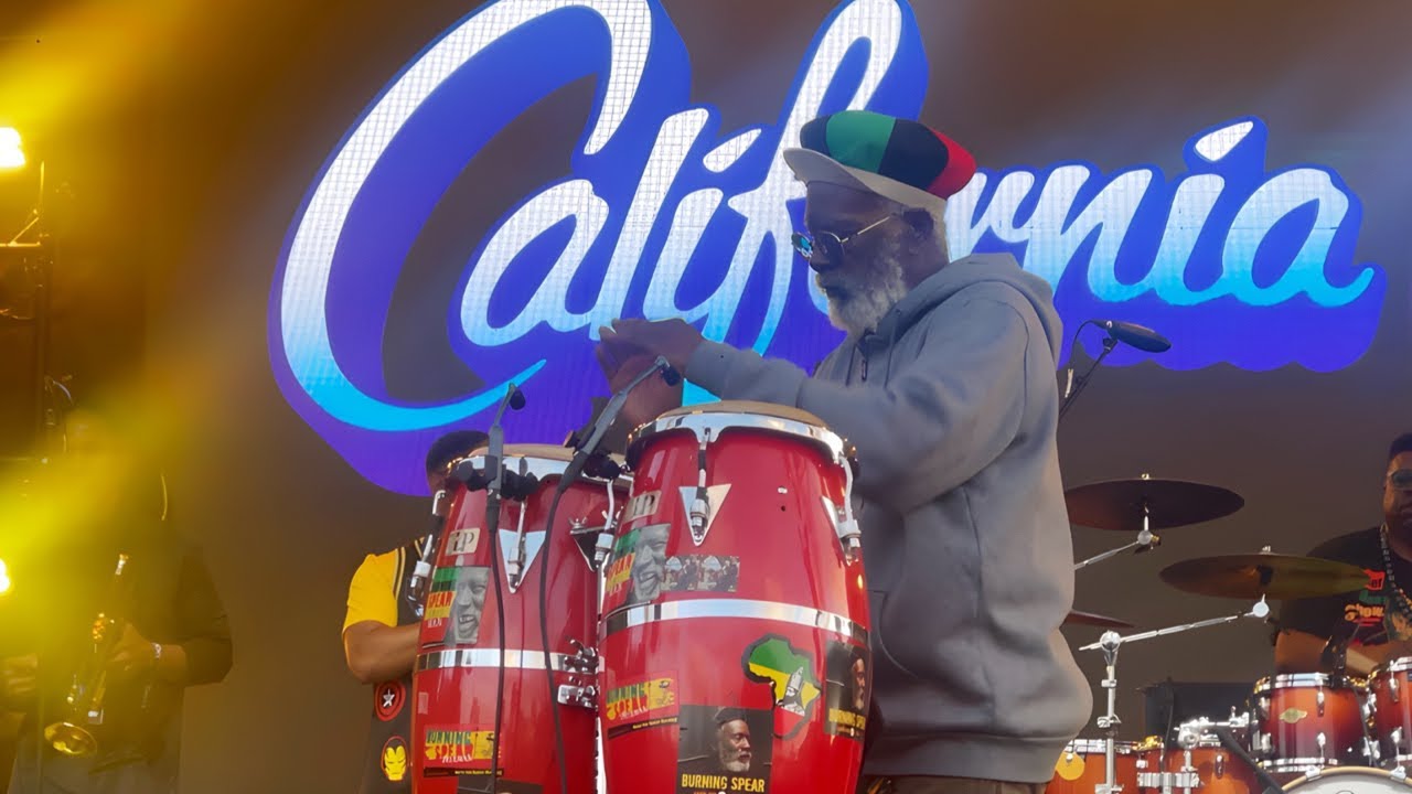 Burning Spear: Roots Rocking California - Live in Concert: Burning Spear, Roots Reggae, Live Music,