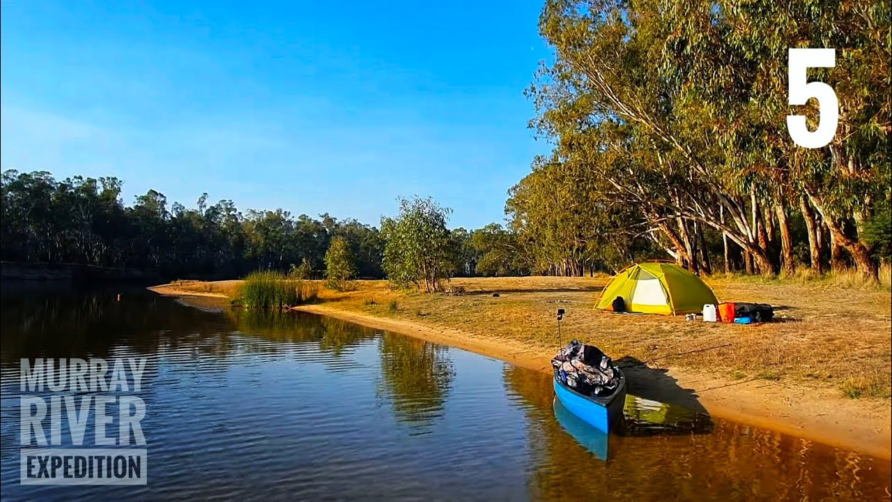 MRX5 - Canoeing the whole Murray River - Lake Mulwala, Yarrawonga, and more nocturnal visitors