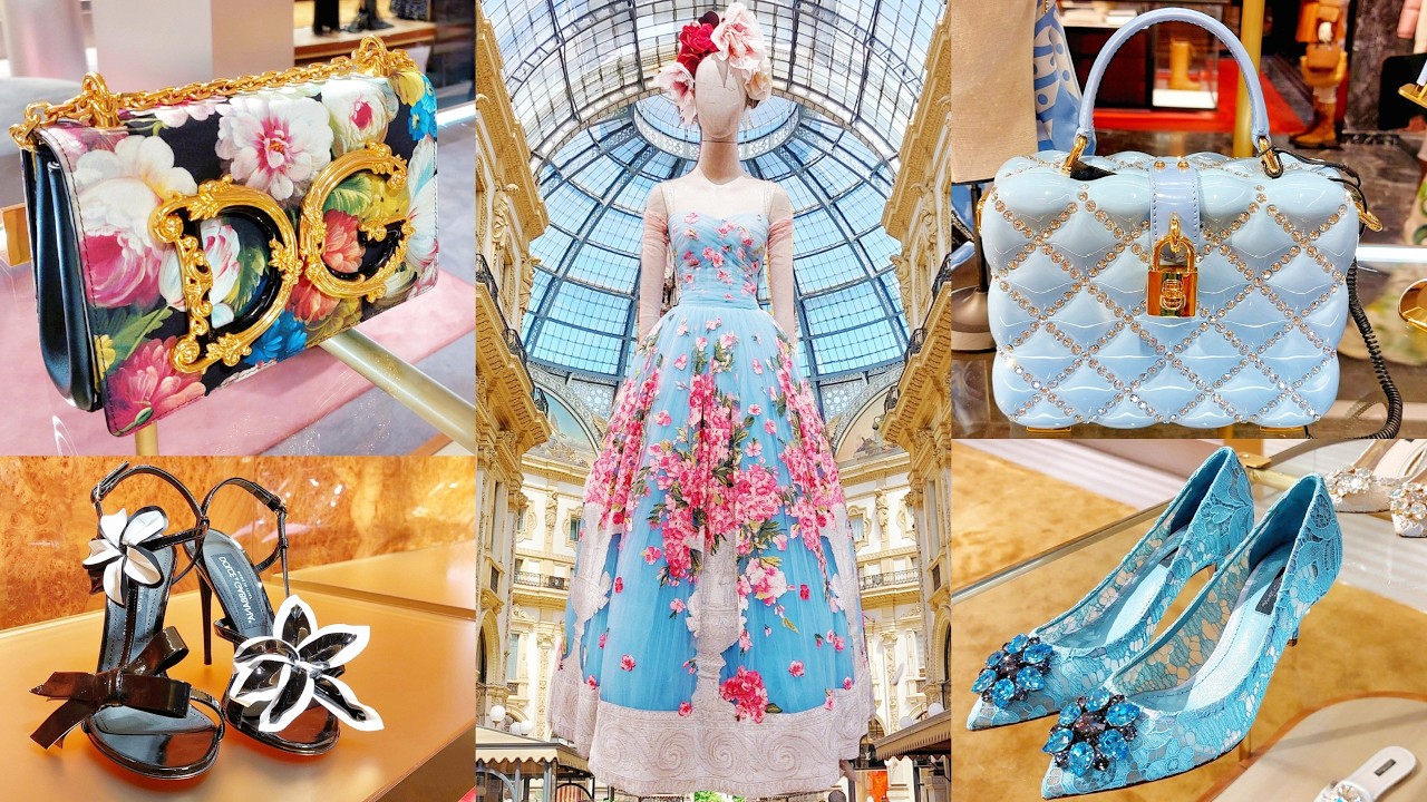 Dolce&Gabbana Luxury Shopping Vlog, D&G Haute Couture.