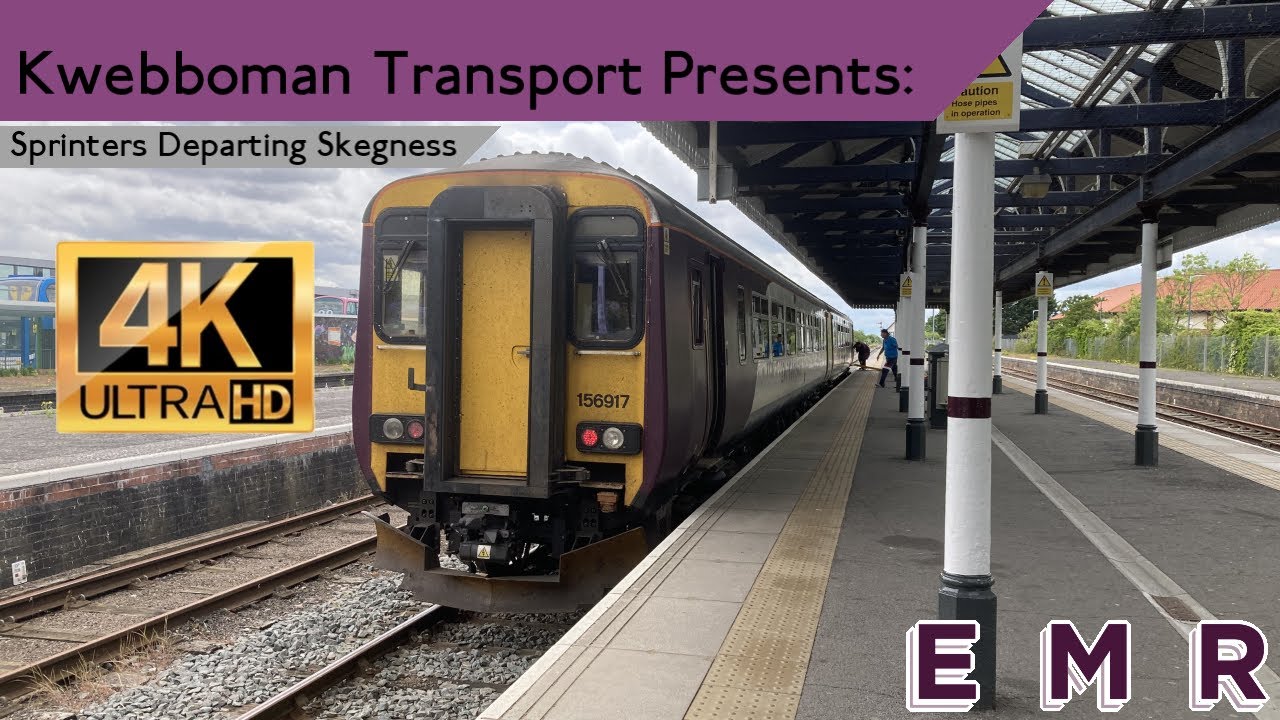 East Midlands Railway | Departing Skegness 4K | Sprinters