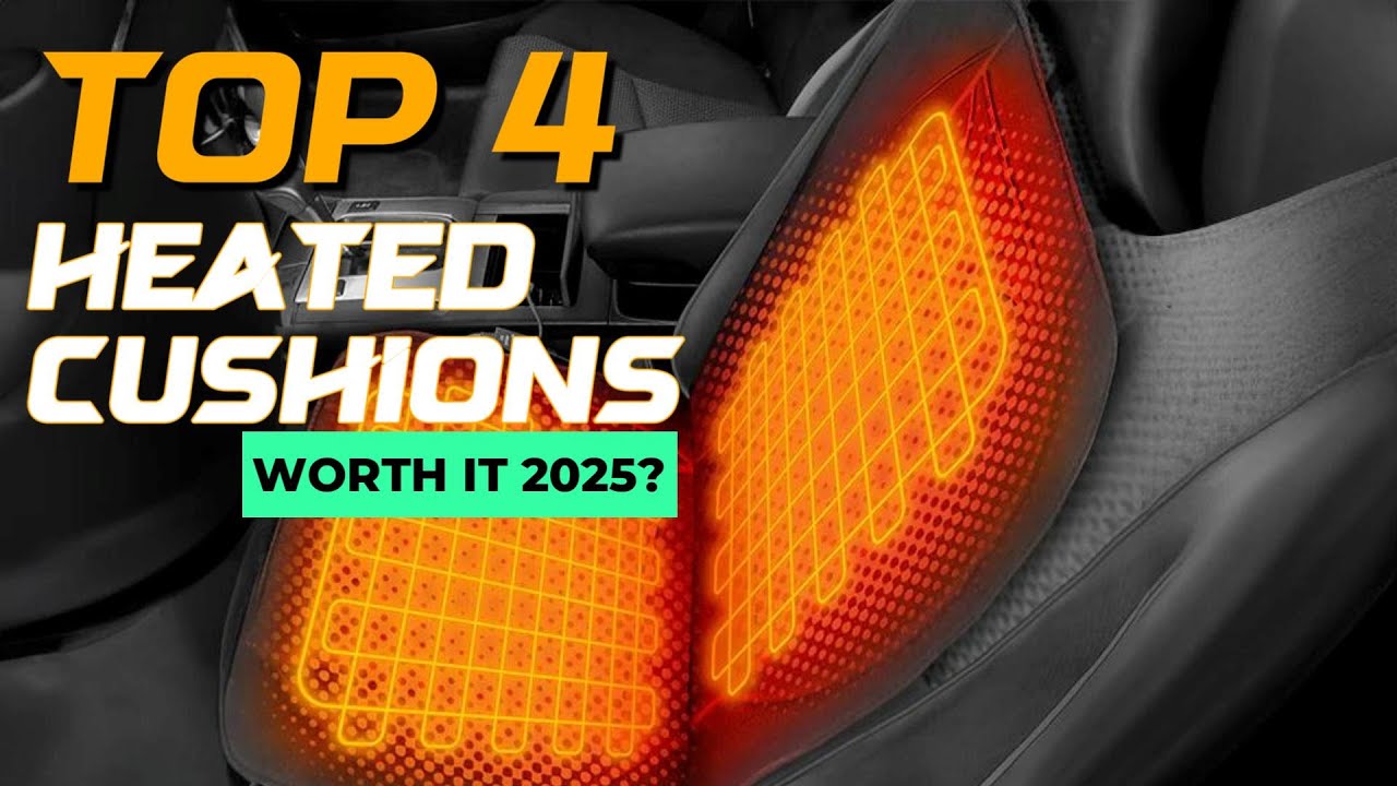 Лучшие подогреваемые подушки для сидений 2025 года — для автомобиля, дома и офиса!