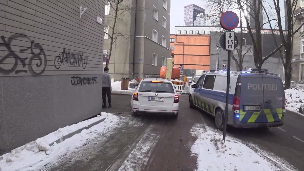 Автохамство в Таллинне продолжается