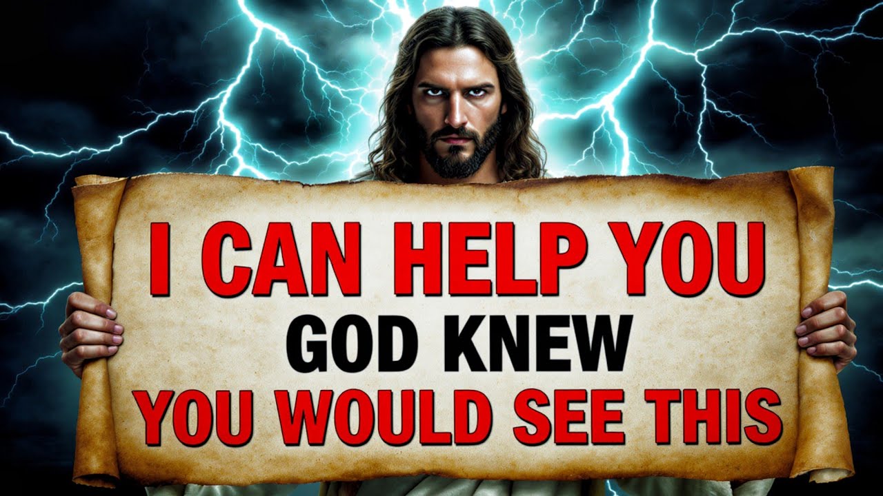 🛑 GOD SAYS;- I CAN HELP YOU I KNEW YOU... | GOD'S MESSAGE FOR YOU TODAY | Ep~ 175