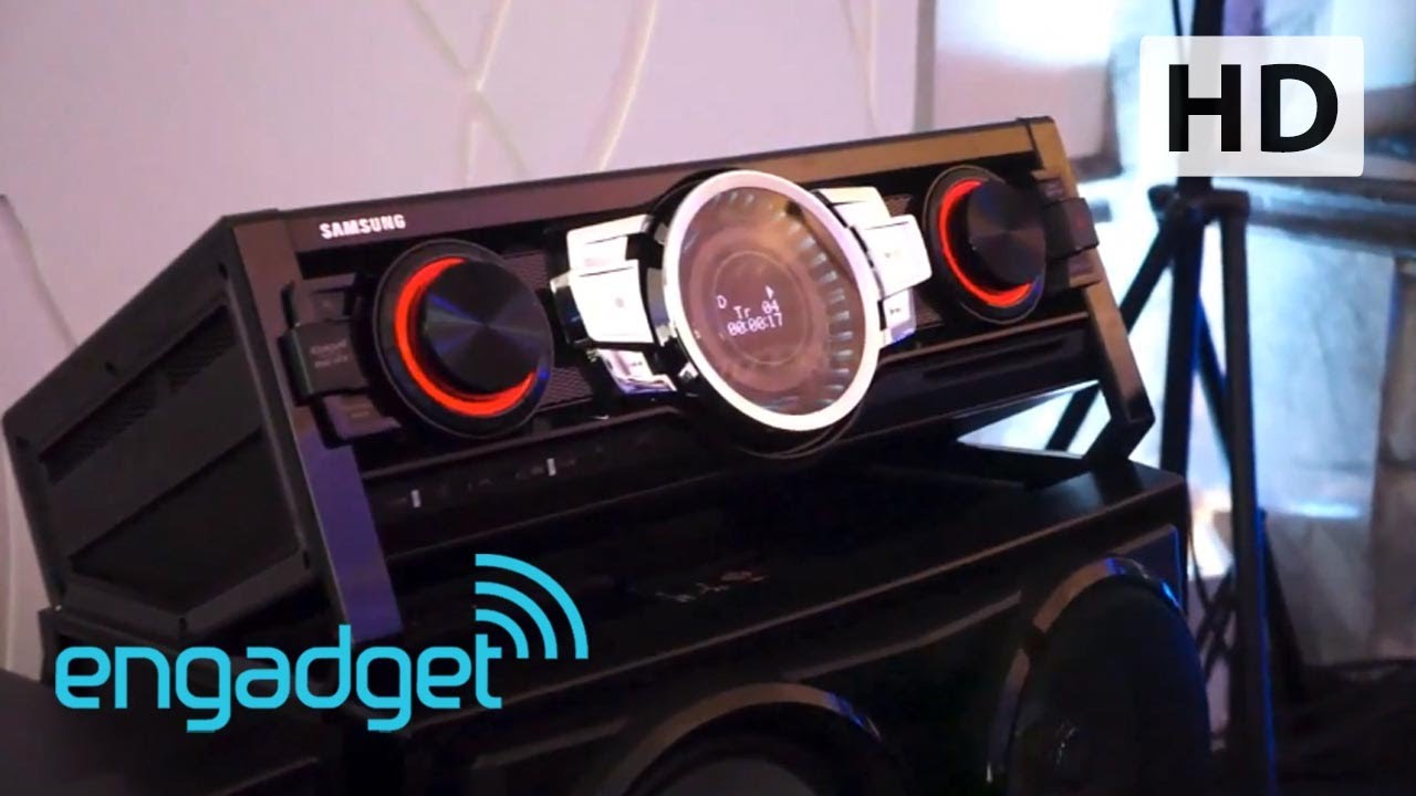 Samsung Giga Sound MX-FS9000 Speakers Hands-On | Engadget