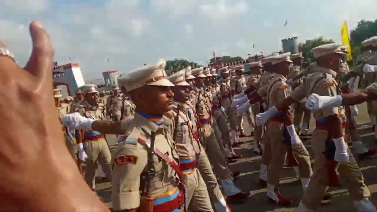 CRPF Sub Inspector passing out parade at Coimbatore.