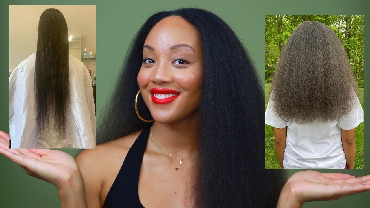 STOP NATURAL HAIR BREAKING OFF AT ENDS ❌✂️