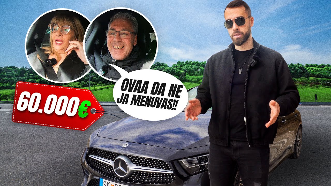 MAJKA MI i TATKO MI REAGIRAAT NA MERCEDESOT! *car review*