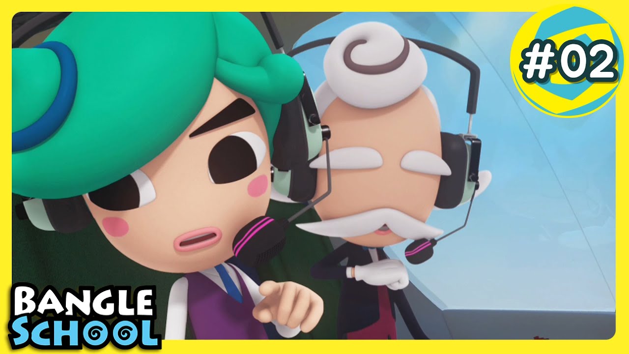 [Bangle School] Episode2 On the Way to School | English Subtitle | comic animation | funny cartoon