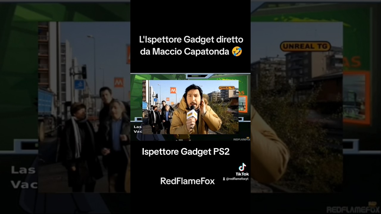 L'ispettore Gadget diretto da Maccio Capatonda