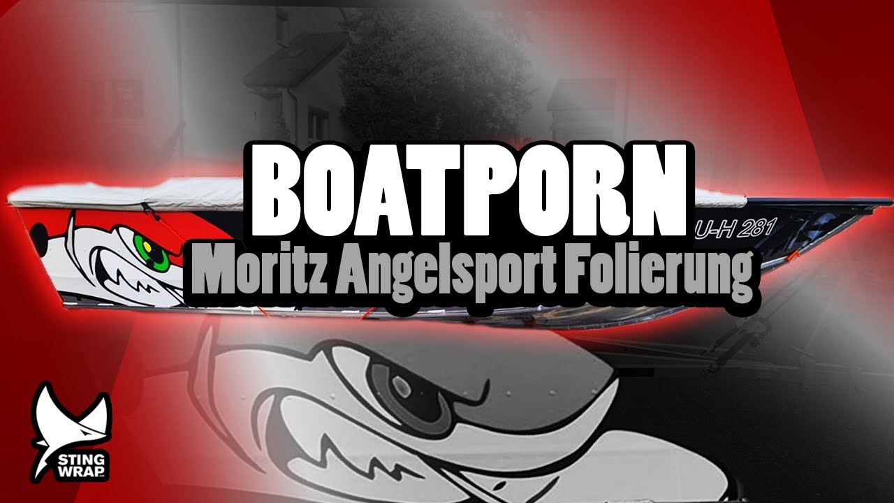 Boatporn Moritz Angelsport / Komplett Folierung