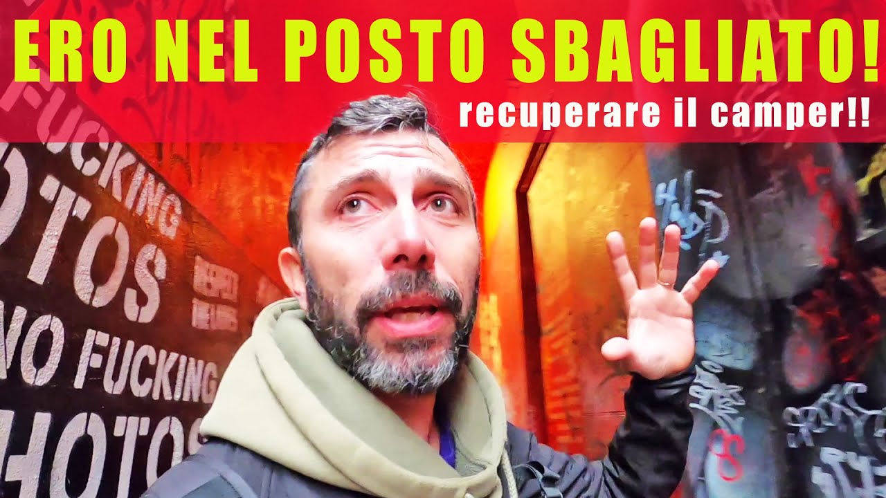 Ero nel posto sbagliato 😇 Amsterdam proviamo a recuperare il camper !!!