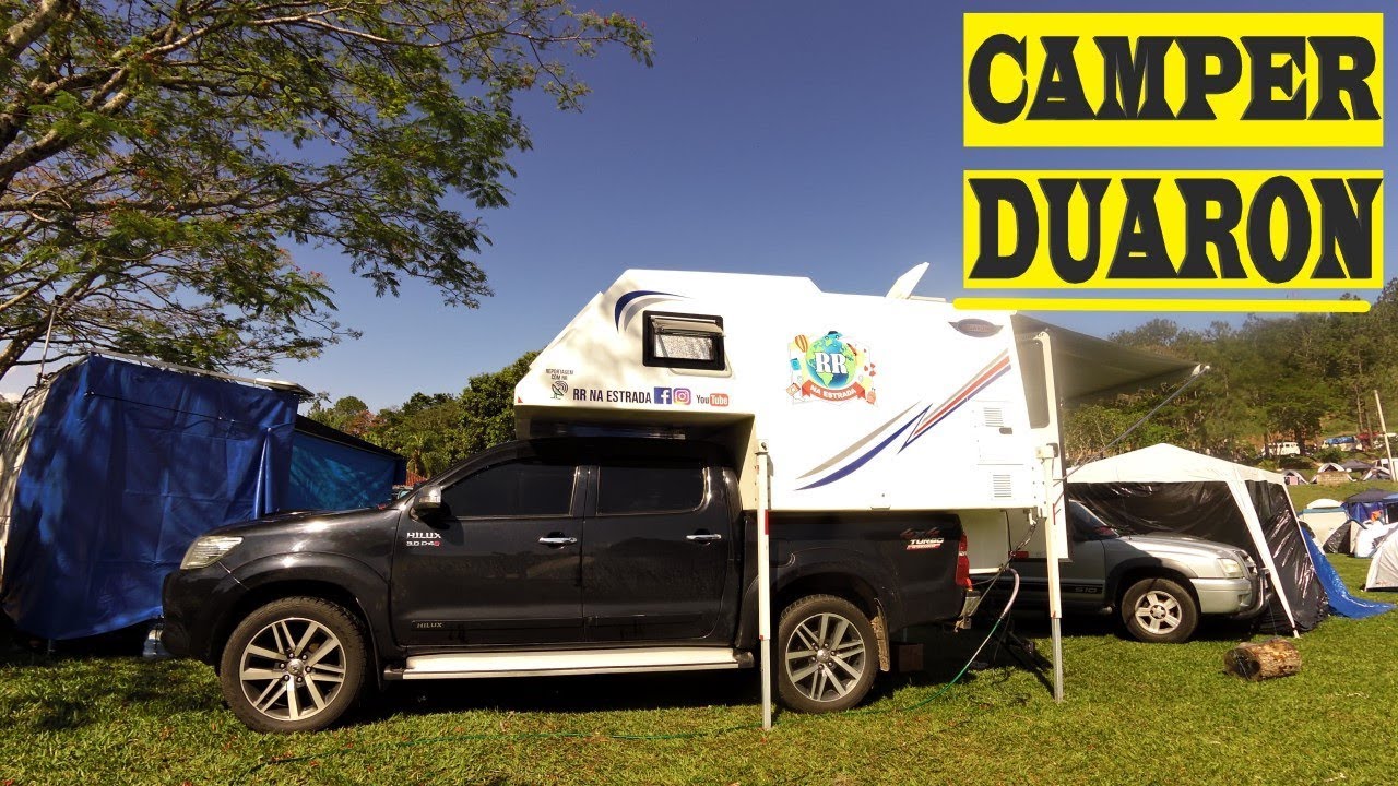 Camper Duaron 2019 na Hilux - Top!