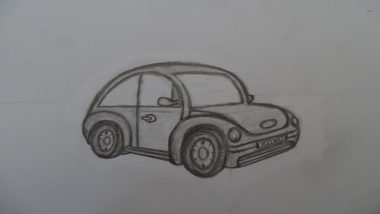 Como Desenhar Carro em Perspectiva (2 Pontos de Fuga)