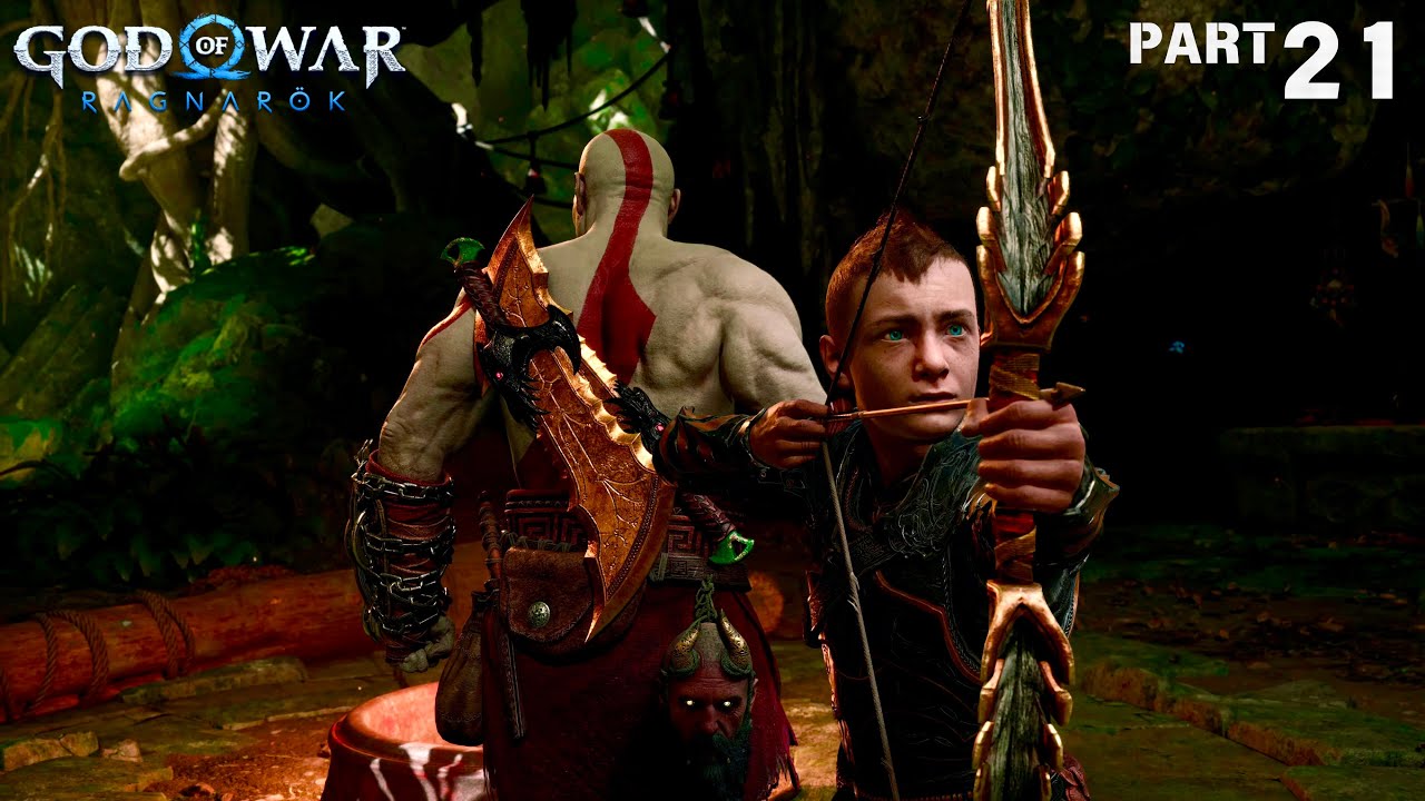 GOD OF WAR RAGNAROK YOUNG KRATOS Walkthrough Gameplay Part 21 / PS5 PRO 4K 60 FPS FULL GAME