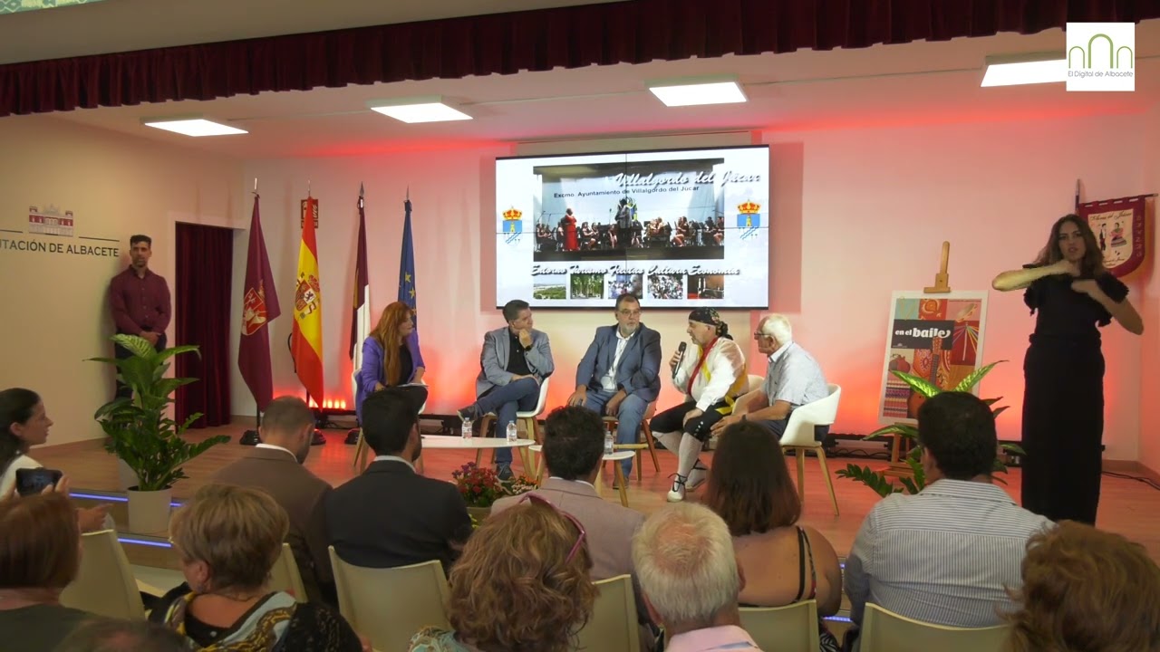 Stand Diputación de Albacete Feria 2024. 'En el Baile', con Villalgordo del Júcar