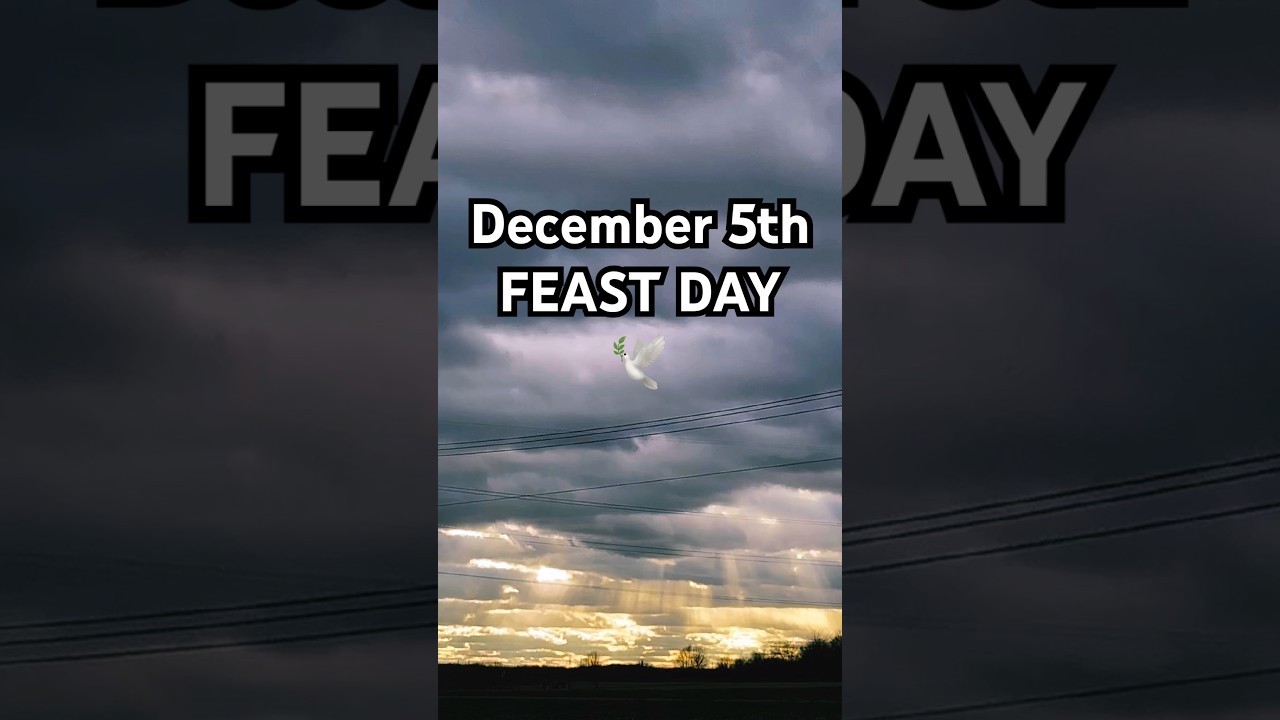 December 5th FEAST DAY 🕊️ #saints #feastday #trending