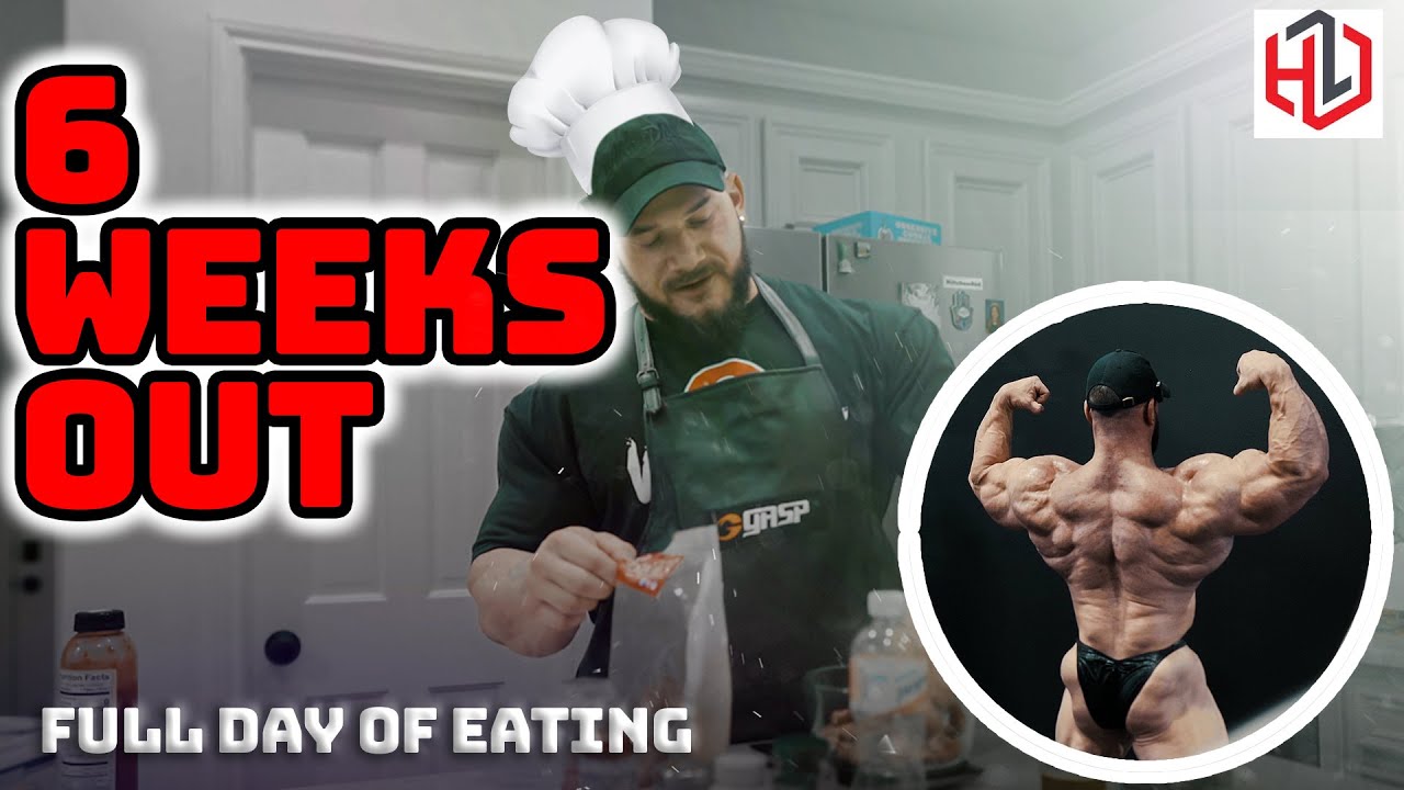 Day In My Life! - 6 & 8 Weeks Out | Full Day of Eating