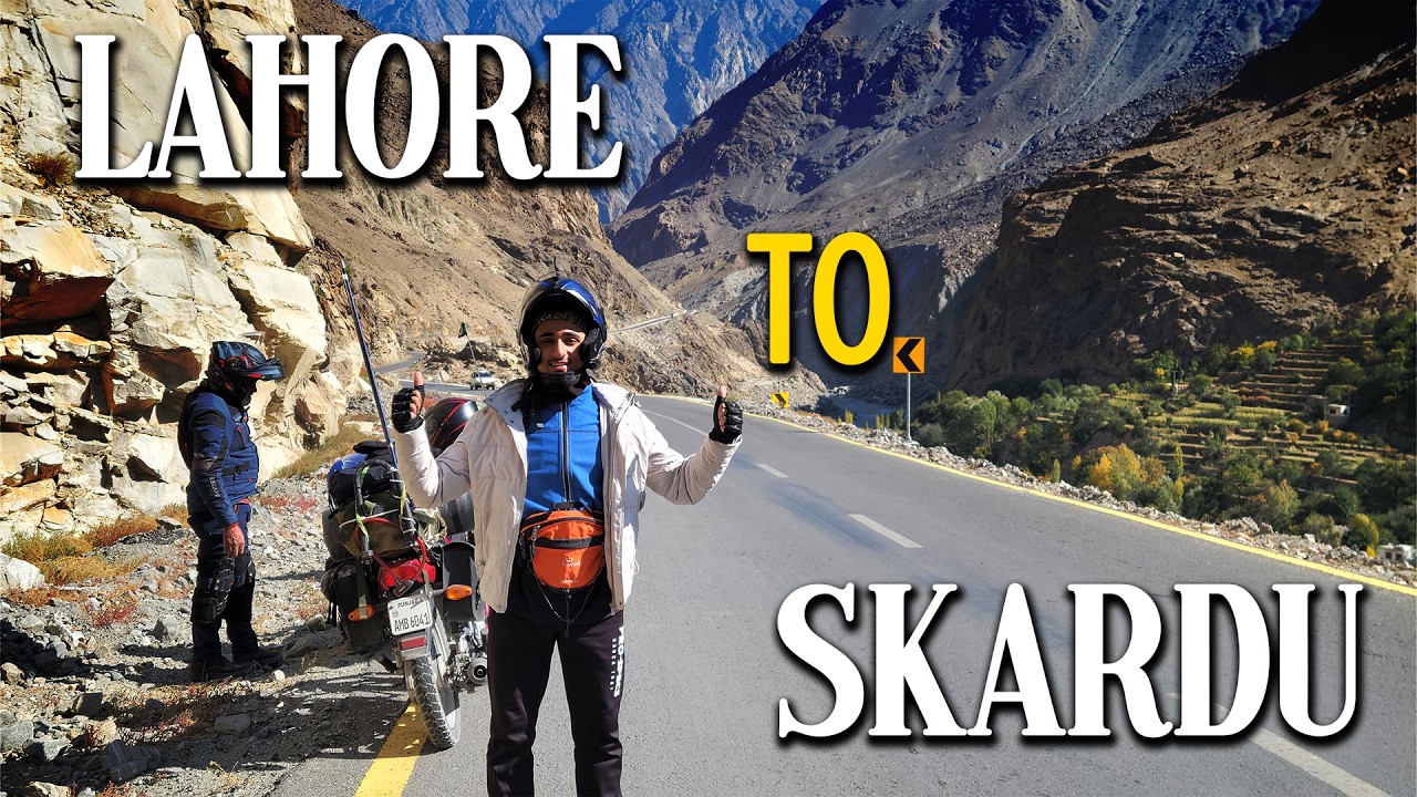 Lahore to Skardu Day one | Honda CD 70
