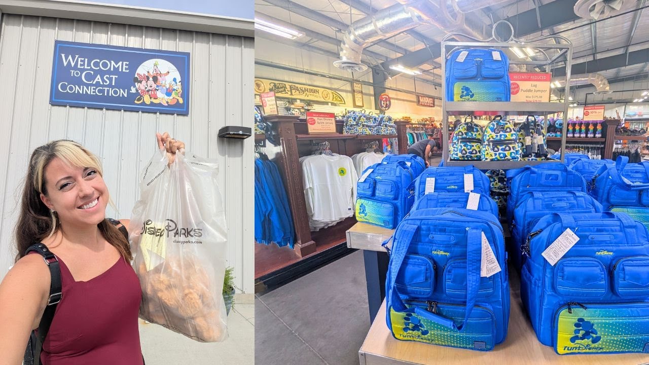 Shopping at Cast Connections a Cast Member Exclusive Disney Outlet Store!