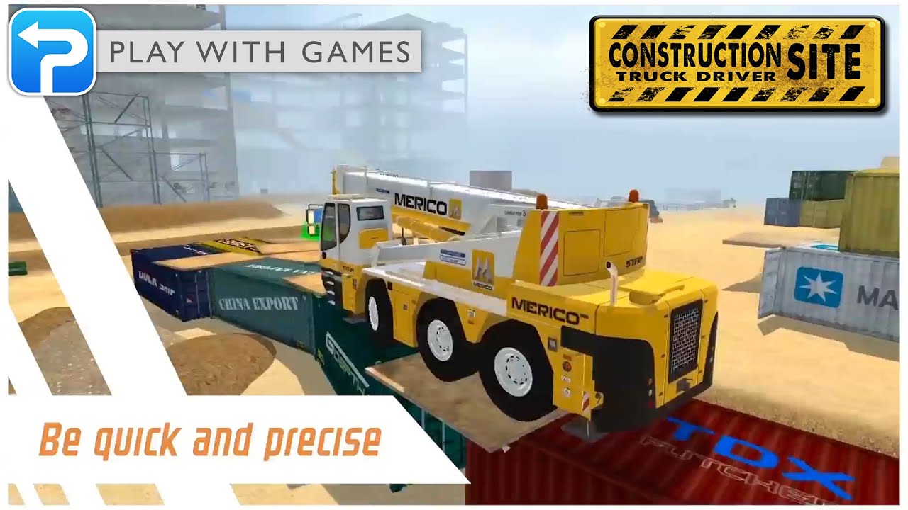 Construction Site Truck Driver | Play With Games