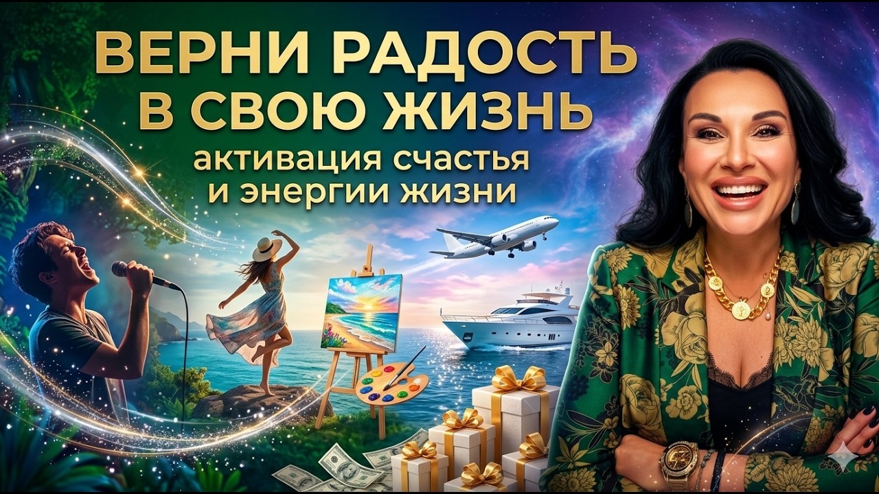 Аффирмации счастливой жизни  Верни энергию радости. Affirmations for a Fulfilled Life