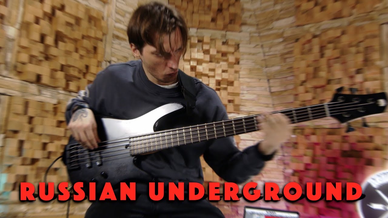 BLACKPYRES - Russian Underground (bass playthrough)