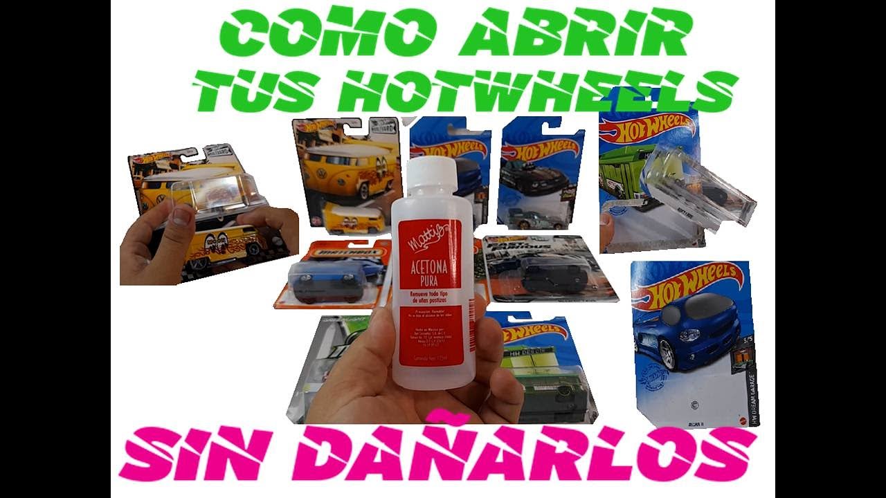 como ABRIR HOTWHEELS SIN DAÑAR EL EMPAQUE unboxing delorean deora mistery machine drag bus premium