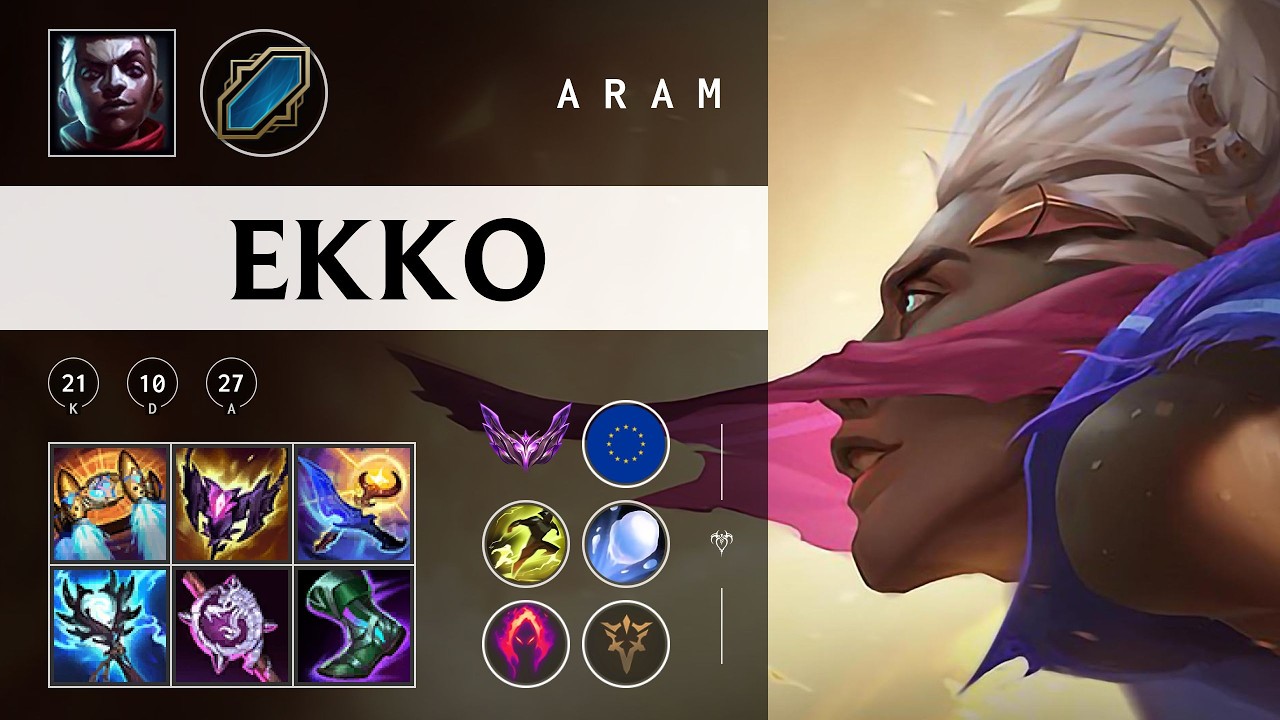 Ekko ARAM - EUW Master Patch 26.05