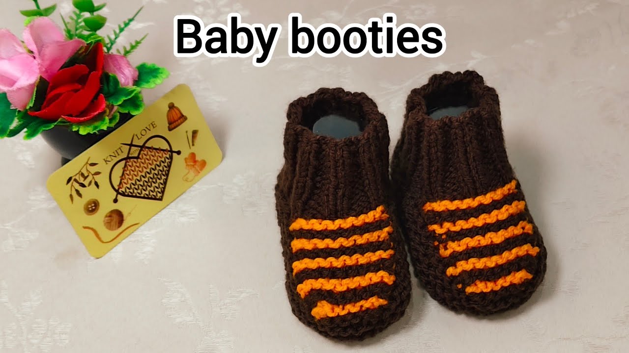 Easy knit booties for beginners | اردو زبان میں 