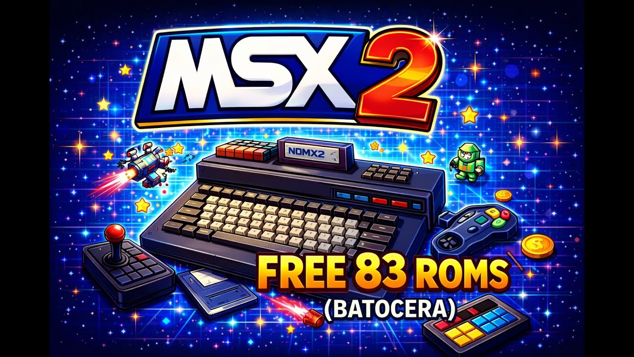 MSX 2  83 ROMS (BATOCERA)